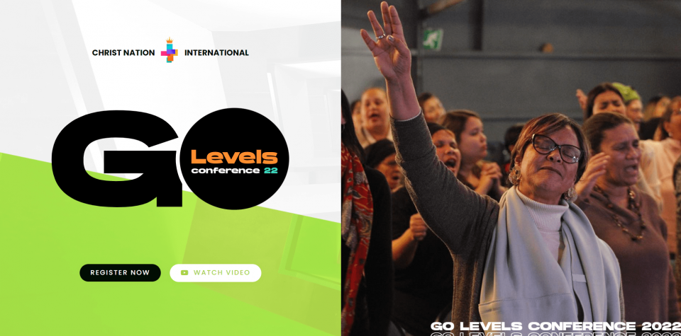 Go Levels Conference 2022 website screenshot
